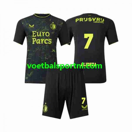 Feyenoord Rotterdam Alireza Jahanbakhsh 7 Vierde Shirt Kind 2023-24